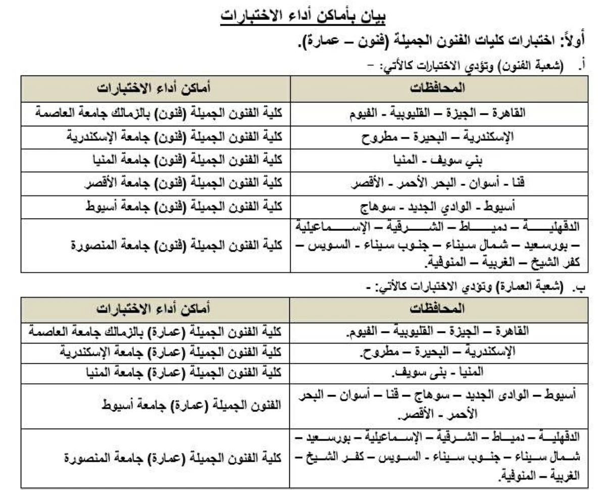 اختبارات القدرات 2026.