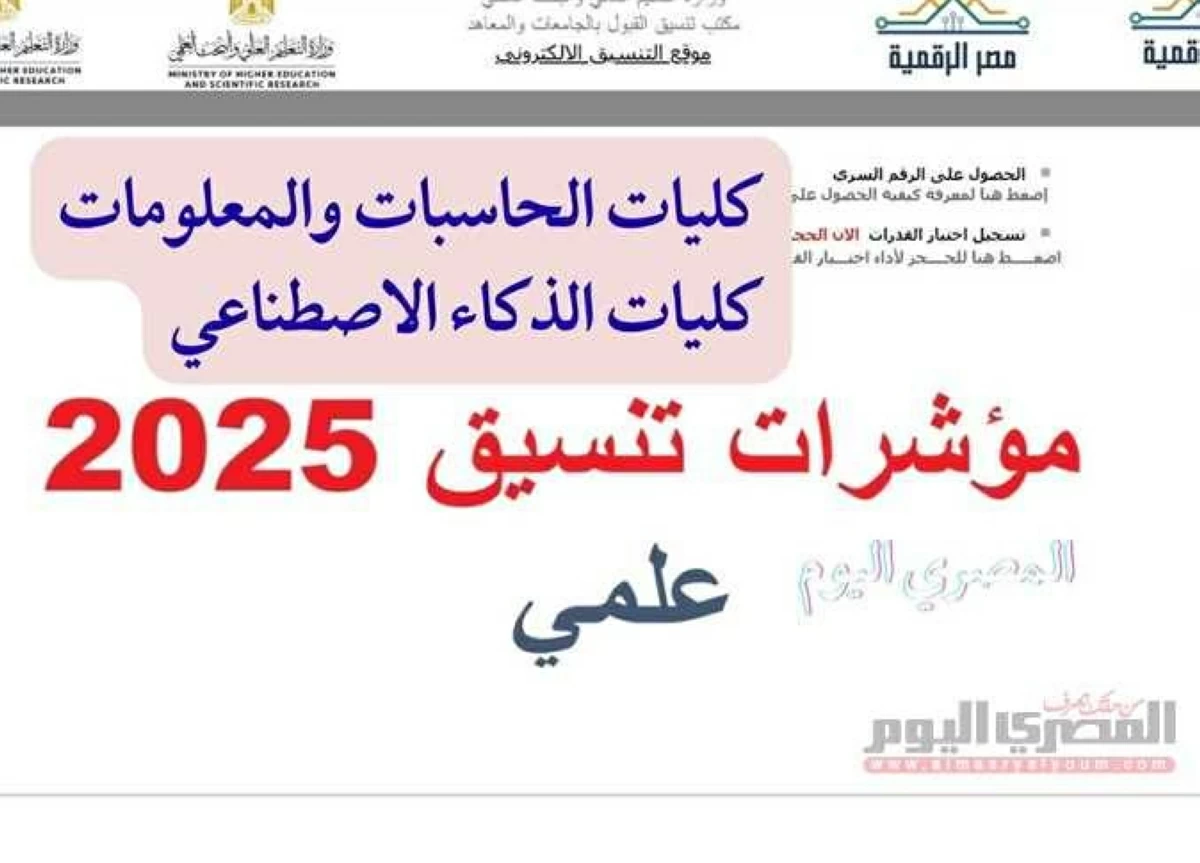 تنسيق الثانوية العامة 2026