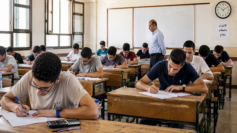 طلاب الثانوية العامة